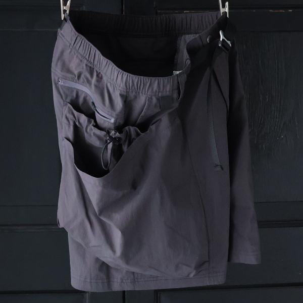 オーディエンス Audience ビックポケット カーゴ イージーショーツ 綿ナイロンキャンバス サイドドローコード AUD3641 | Audience | 02