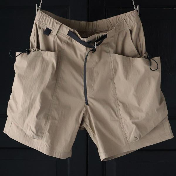 オーディエンス Audience ビックポケット カーゴ イージーショーツ 綿ナイロンキャンバス サイドドローコード AUD3641 | Audience | 03