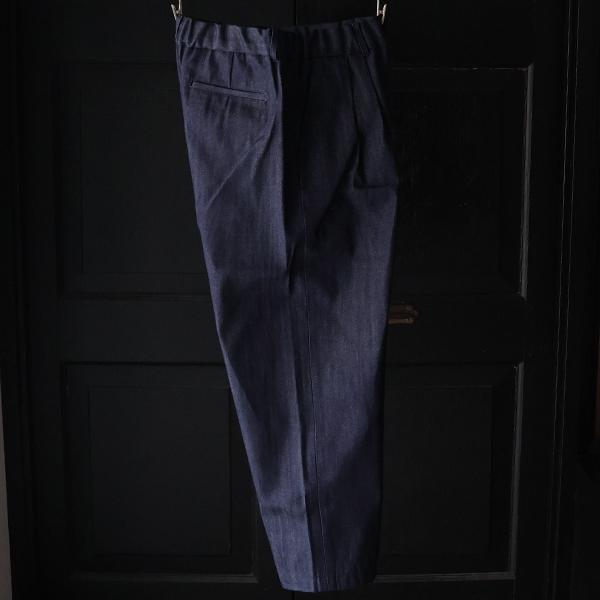 オーディエンス Audience 赤耳デニム 2タック ワイド イージーパンツ 12オンス セルヴィッチ 備後 AUD3647 | Audience | 09