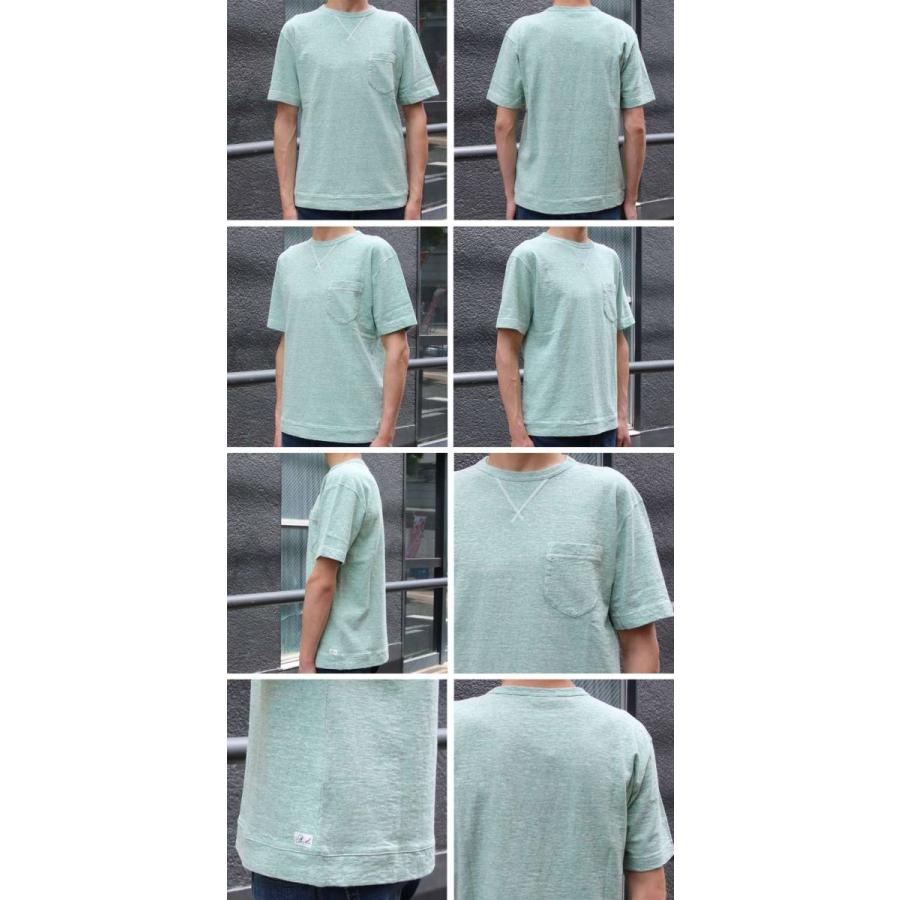 【RE PRICE/価格改定】吊編天竺 クルーネックガゼット 胸ポケ付 Tee【MADE IN TOKYO】『東京製』 / Upscape Audience | Audience | 11