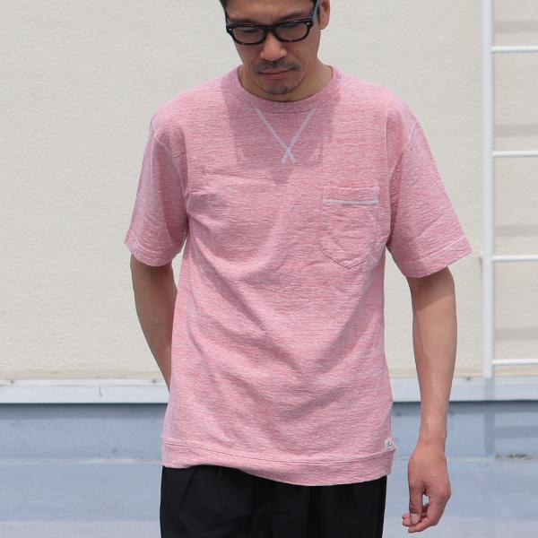 【RE PRICE/価格改定】吊編天竺 クルーネックガゼット 胸ポケ付 Tee【MADE IN TOKYO】『東京製』 / Upscape Audience | Audience | 04