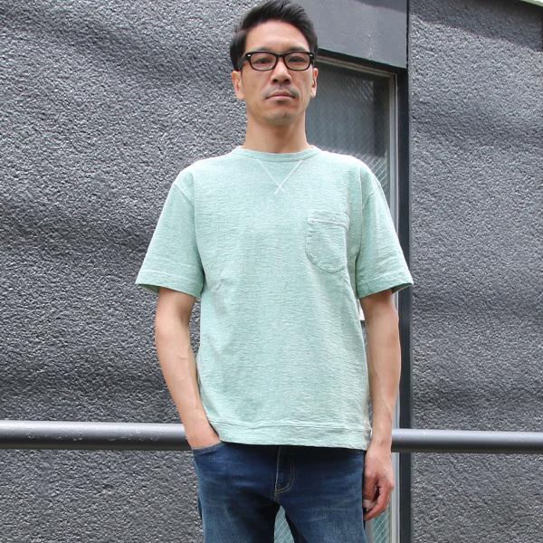 【RE PRICE/価格改定】吊編天竺 クルーネックガゼット 胸ポケ付 Tee【MADE IN TOKYO】『東京製』 / Upscape Audience | Audience | 05