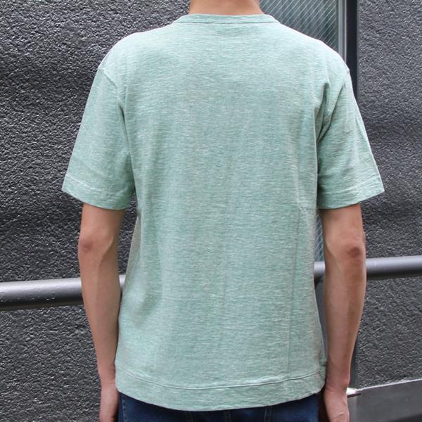 【RE PRICE/価格改定】吊編天竺 クルーネックガゼット 胸ポケ付 Tee【MADE IN TOKYO】『東京製』 / Upscape Audience | Audience | 08
