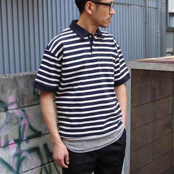 【RE PRICE/価格改定】Basque 10オンス ( バスク天竺 ) ビッグポロシャツ【MADE IN JAPAN】『日本製』/ Upscape Audience [AUD6070] | Audience | 10