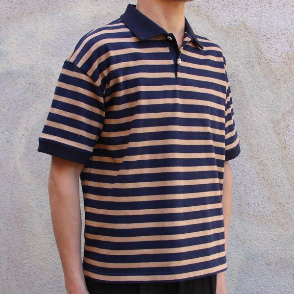 【RE PRICE/価格改定】Basque 10オンス ( バスク天竺 ) ビッグポロシャツ【MADE IN JAPAN】『日本製』/ Upscape Audience [AUD6070] | Audience | 16