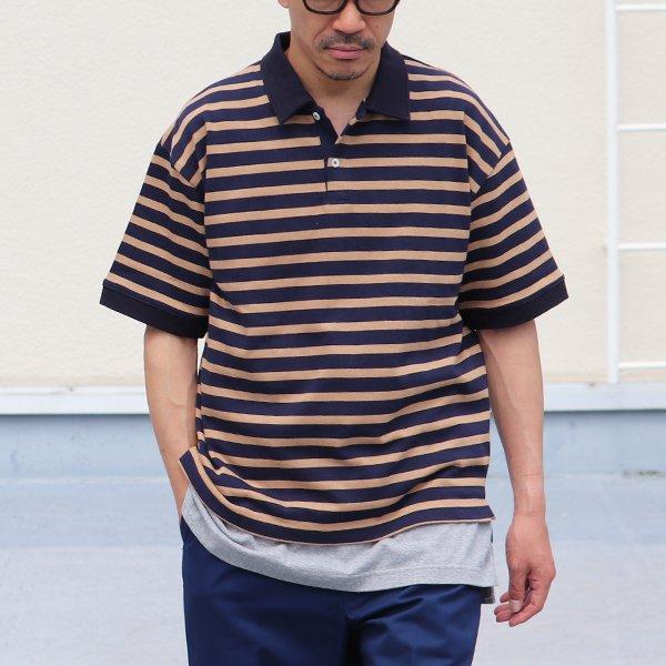 【RE PRICE/価格改定】Basque 10オンス ( バスク天竺 ) ビッグポロシャツ【MADE IN JAPAN】『日本製』/ Upscape Audience [AUD6070] | Audience | 01