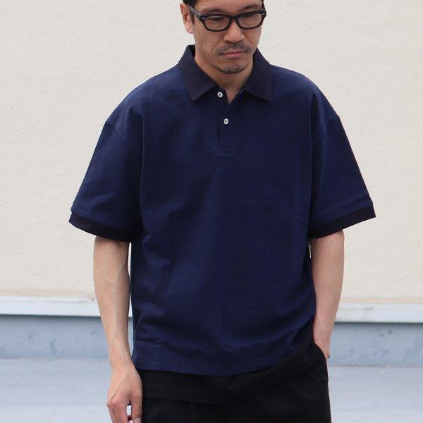 【RE PRICE/価格改定】Basque 10オンス ( バスク天竺 ) ビッグポロシャツ【MADE IN JAPAN】『日本製』/ Upscape Audience [AUD6070] | Audience | 03