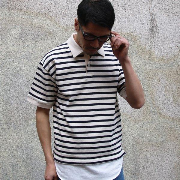 【RE PRICE/価格改定】Basque 10オンス ( バスク天竺 ) ビッグポロシャツ【MADE IN JAPAN】『日本製』/ Upscape Audience [AUD6070] | Audience | 09