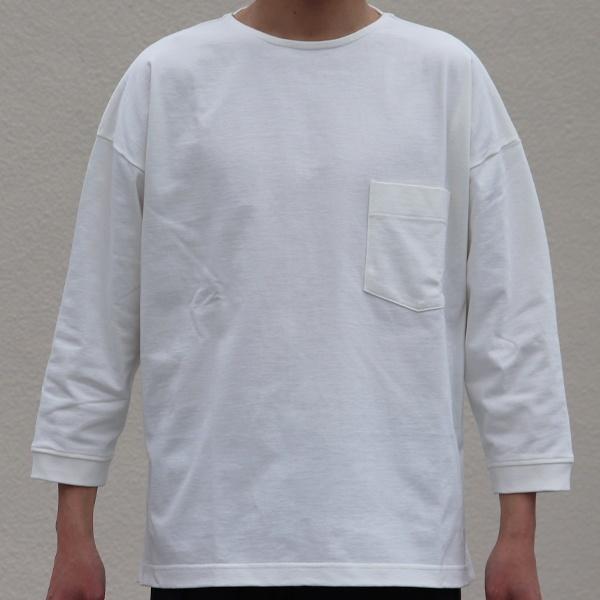 オーディエンス Audience サイドスリット七分袖Tシャツ MVS天竺　VORTEX 8オンス　日本製 | Audience | 17
