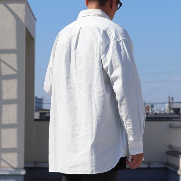オーディエンス Upscape Audiene ボタンダウンシャツ 長袖シャツ オックスフォード地 ボクシーAラインシルエット 日本製 メンズ | Audience | 09