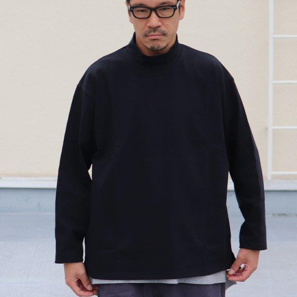 オーディエンス Audience モックネック長袖Tシャツ フレンチボーダーTシャツ バスク天竺 Basque 10オンス 日本製 |  | 10
