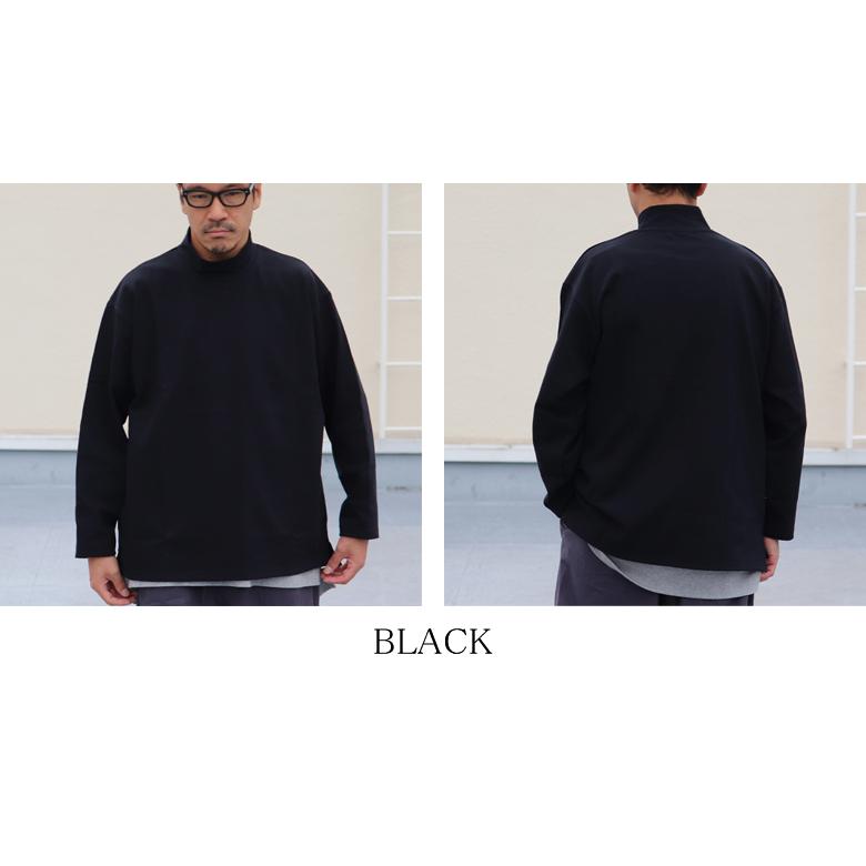 オーディエンス Audience モックネック長袖Tシャツ フレンチボーダーTシャツ バスク天竺 Basque 10オンス 日本製 |  | 20