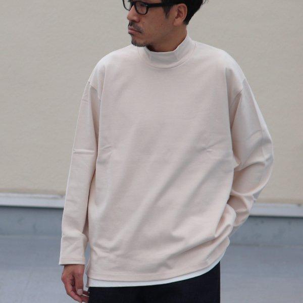 オーディエンス Audience モックネック長袖Tシャツ フレンチボーダーTシャツ バスク天竺 Basque 10オンス 日本製 |  | 04
