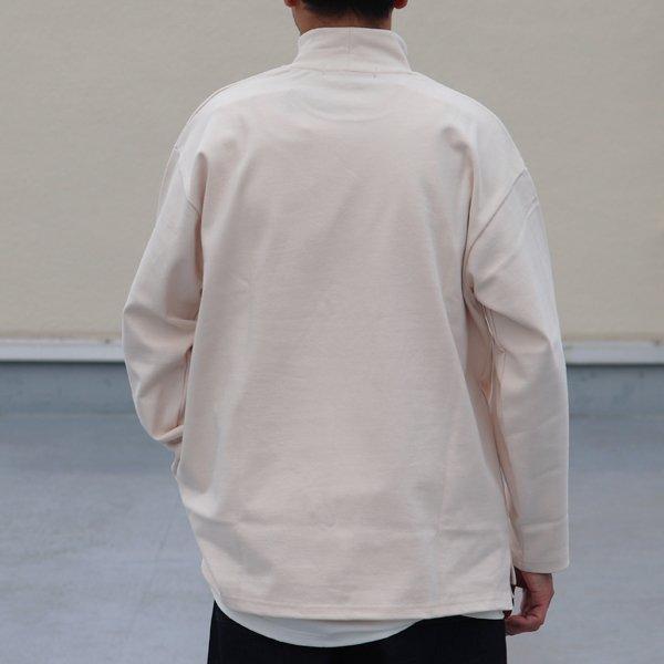 オーディエンス Audience モックネック長袖Tシャツ フレンチボーダーTシャツ バスク天竺 Basque 10オンス 日本製 |  | 06