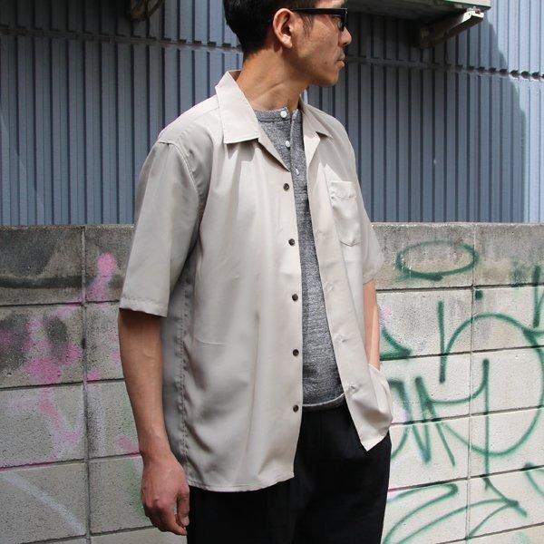 オーディエンス Upscape Audience オープンカラーシャツ ハーフスリーブ レーヨンライク ピーチファイユ 日本製 | Audience | 11