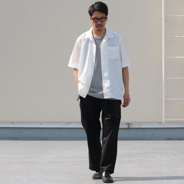 オーディエンス Upscape Audience オープンカラーシャツ ハーフスリーブ レーヨンライク ピーチファイユ 日本製 | Audience | 05