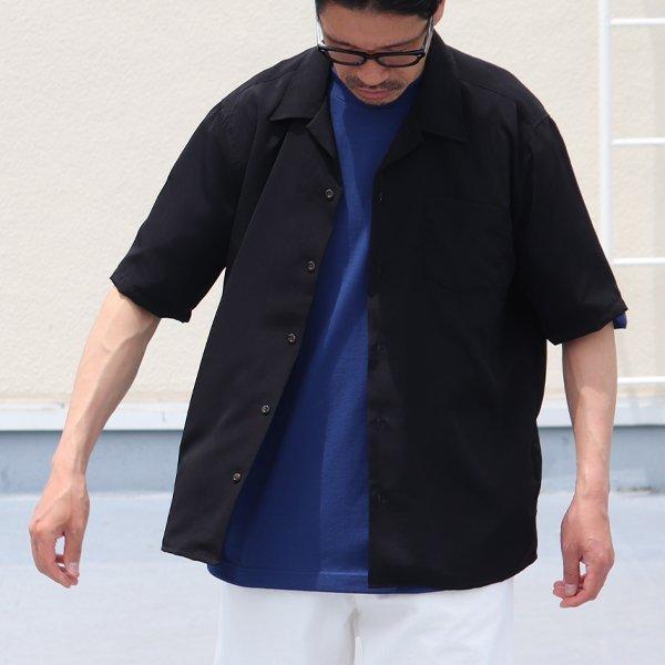 オーディエンス Upscape Audience オープンカラーシャツ ハーフスリーブ レーヨンライク ピーチファイユ 日本製 | Audience | 06