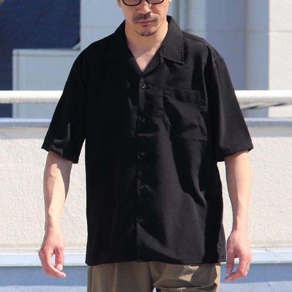 オーディエンス Upscape Audience オープンカラーシャツ ハーフスリーブ レーヨンライク ピーチファイユ 日本製 | Audience | 09