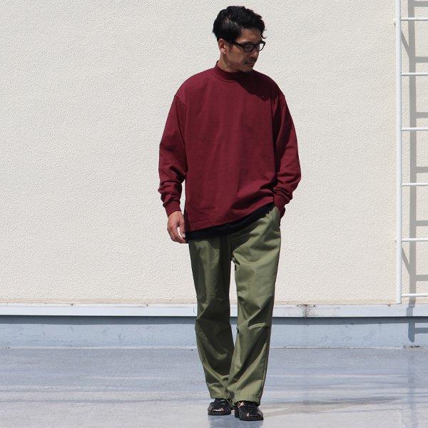 オーディエンス Audience モックネックバルーン長袖Tシャツ MVS天竺 VORTEX 8オンス 日本製 | Audience | 12