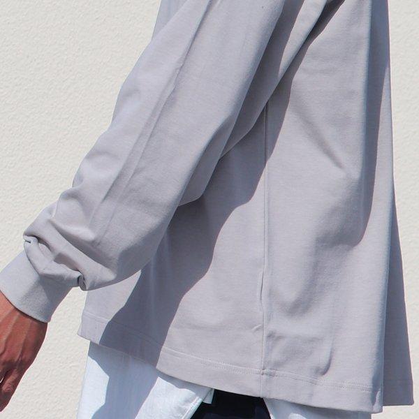 オーディエンス Audience モックネックバルーン長袖Tシャツ MVS天竺 VORTEX 8オンス 日本製 | Audience | 18