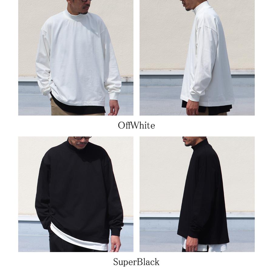 オーディエンス Audience モックネックバルーン長袖Tシャツ MVS天竺 VORTEX 8オンス 日本製 | Audience | 19