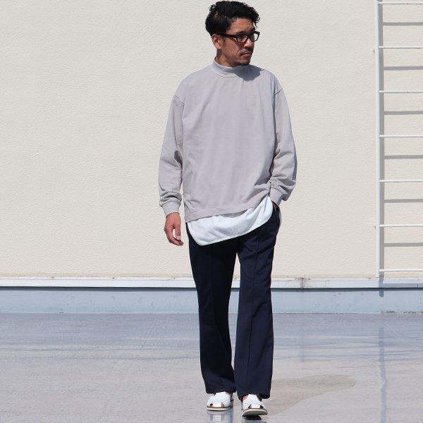 オーディエンス Audience モックネックバルーン長袖Tシャツ MVS天竺 VORTEX 8オンス 日本製 | Audience | 04