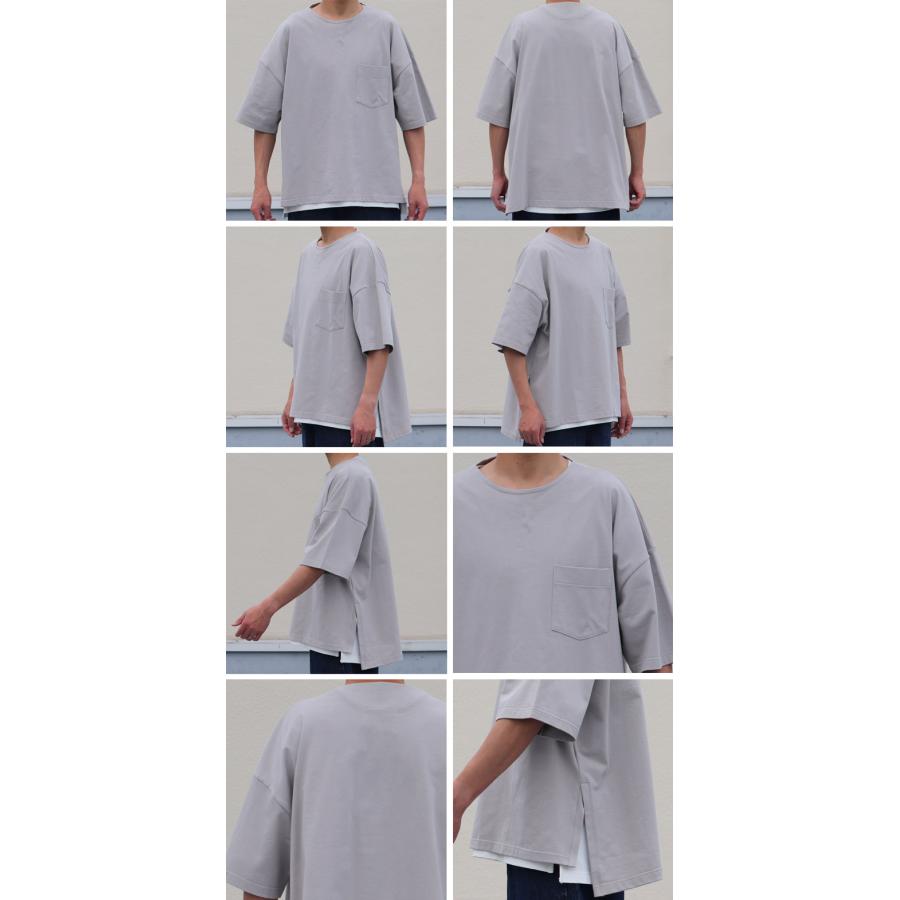 オーディエンス Upscape Audience サイドスリット ハーフスリーブTEE VORTEX 8オンス MVS天竺 日本製 AUD6407 | Audience | 20