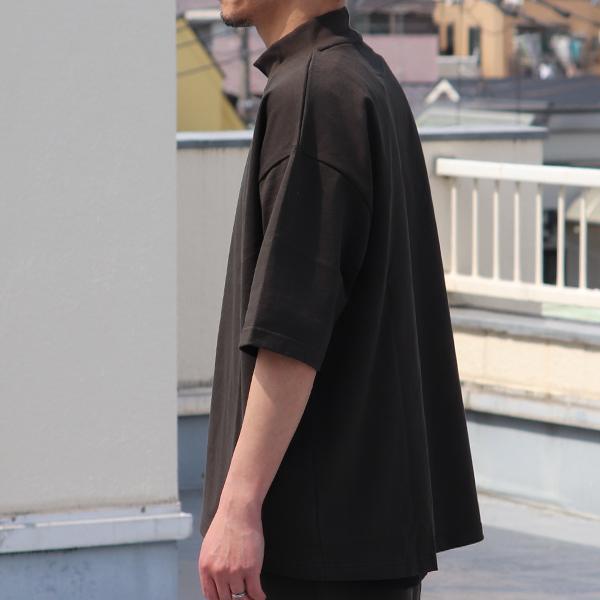 VORTEX 8オンス（MVS天竺）モックネック バルーン ハーフスリーブ Tシャツ【MADE IN JAPAN】『日本製』/ Upscape Audience [AUD6408] | Audience | 08