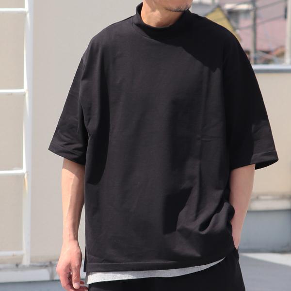VORTEX 8オンス（MVS天竺）モックネック バルーン ハーフスリーブ Tシャツ【MADE IN JAPAN】『日本製』/ Upscape Audience [AUD6408] | Audience | 09
