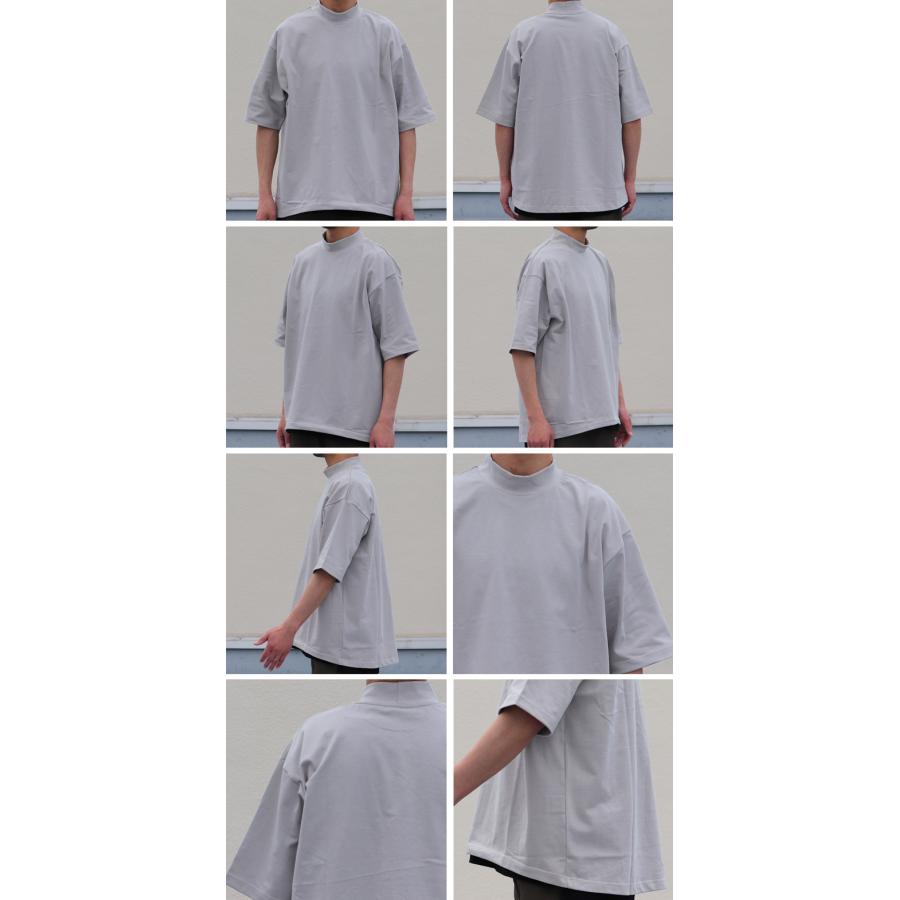 VORTEX 8オンス（MVS天竺）モックネック バルーン ハーフスリーブ Tシャツ【MADE IN JAPAN】『日本製』/ Upscape Audience [AUD6408] | Audience | 17