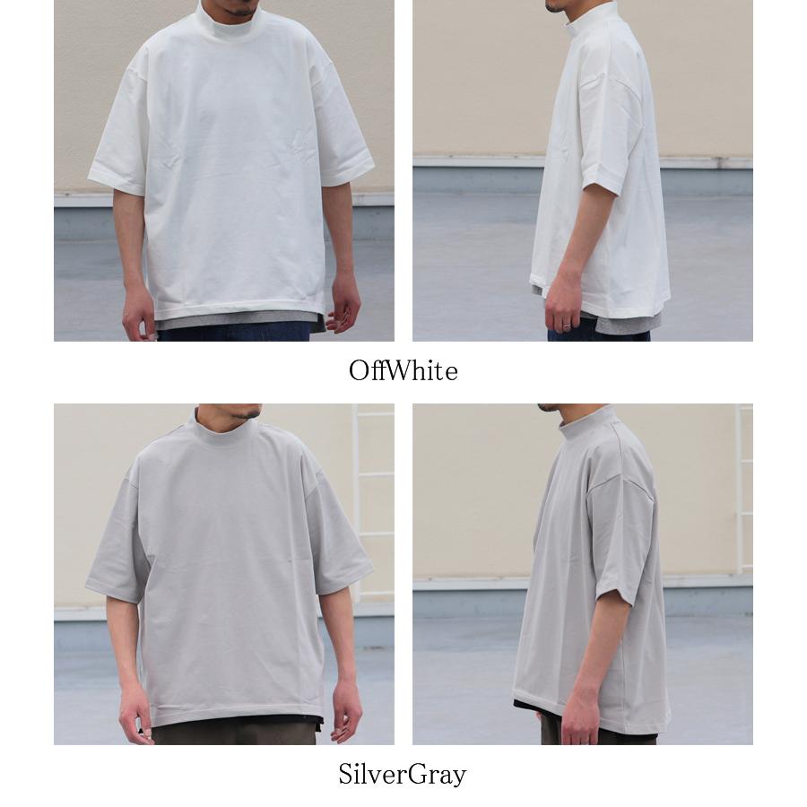 VORTEX 8オンス（MVS天竺）モックネック バルーン ハーフスリーブ Tシャツ【MADE IN JAPAN】『日本製』/ Upscape Audience [AUD6408] | Audience | 14