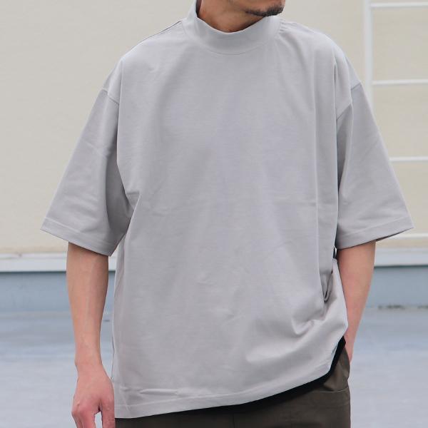VORTEX 8オンス（MVS天竺）モックネック バルーン ハーフスリーブ Tシャツ【MADE IN JAPAN】『日本製』/ Upscape Audience [AUD6408] | Audience | 01