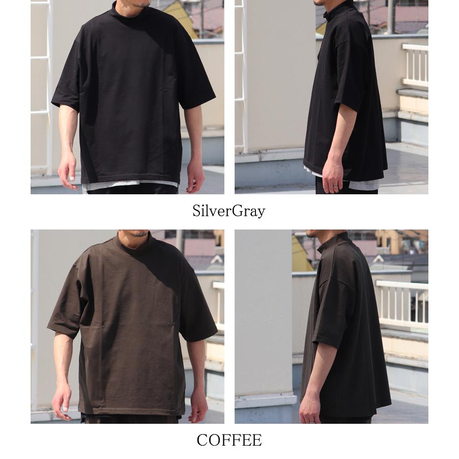 VORTEX 8オンス（MVS天竺）モックネック バルーン ハーフスリーブ Tシャツ【MADE IN JAPAN】『日本製』/ Upscape Audience [AUD6408] | Audience | 15