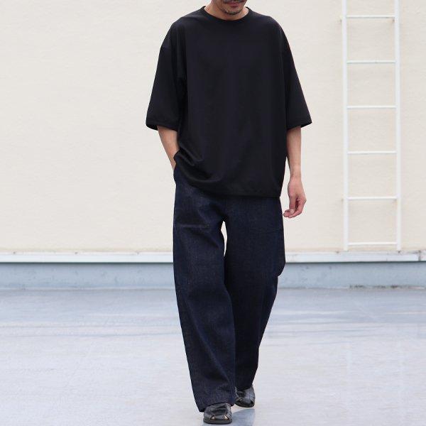 ハイゲージシャンブレー ダブルニット クルー ネック ハーフスリーブ リバーシブル Tシャツ【MADE IN JAPAN】『日本製』/ Upscape Audience [AUD6420] | Audience | 17