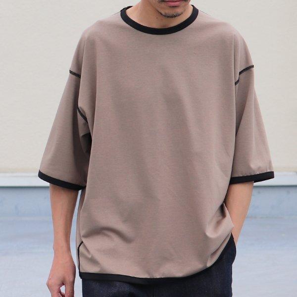 ハイゲージシャンブレー ダブルニット クルー ネック ハーフスリーブ リバーシブル Tシャツ【MADE IN JAPAN】『日本製』/ Upscape Audience [AUD6420] | Audience | 18