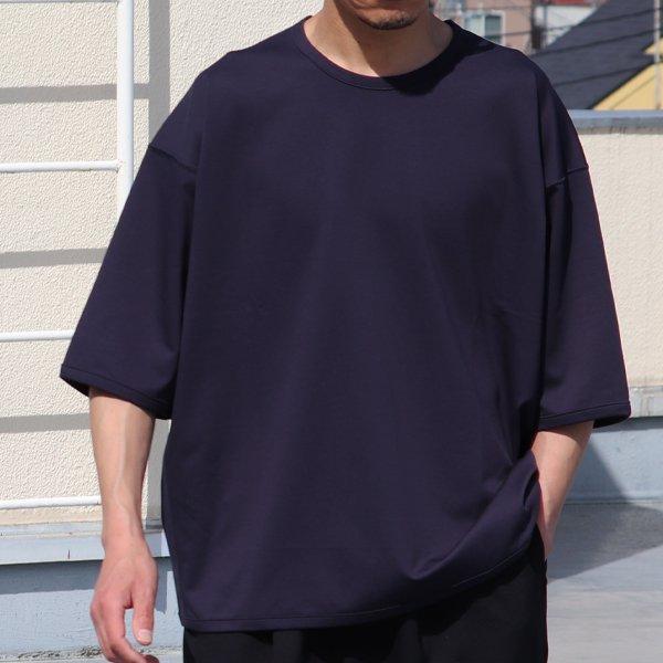 ハイゲージシャンブレー ダブルニット クルー ネック ハーフスリーブ リバーシブル Tシャツ【MADE IN JAPAN】『日本製』/ Upscape Audience [AUD6420] | Audience | 01