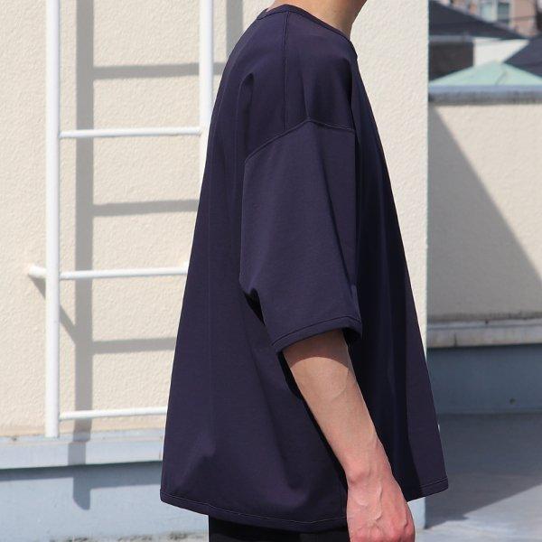 ハイゲージシャンブレー ダブルニット クルー ネック ハーフスリーブ リバーシブル Tシャツ【MADE IN JAPAN】『日本製』/ Upscape Audience [AUD6420] | Audience | 03