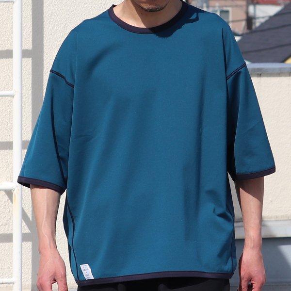 ハイゲージシャンブレー ダブルニット クルー ネック ハーフスリーブ リバーシブル Tシャツ【MADE IN JAPAN】『日本製』/ Upscape Audience [AUD6420] | Audience | 04