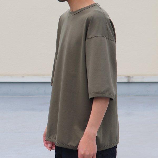 ハイゲージシャンブレー ダブルニット クルー ネック ハーフスリーブ リバーシブル Tシャツ【MADE IN JAPAN】『日本製』/ Upscape Audience [AUD6420] | Audience | 08