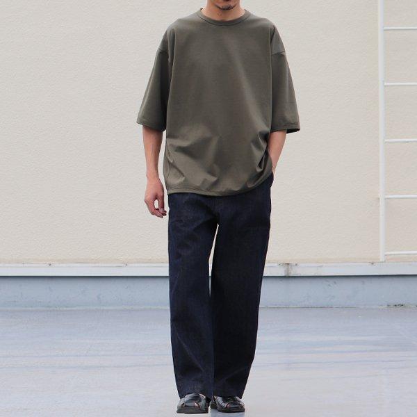 ハイゲージシャンブレー ダブルニット クルー ネック ハーフスリーブ リバーシブル Tシャツ【MADE IN JAPAN】『日本製』/ Upscape Audience [AUD6420] | Audience | 09