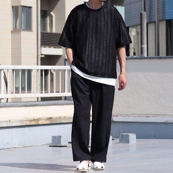 テック ラッセル レース ハーフスリーブ Tシャツ【MADE IN JAPAN】『日本製』/ Upscape Audience [AUD6423] | Audience | 10