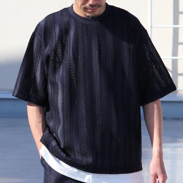 テック ラッセル レース ハーフスリーブ Tシャツ【MADE IN JAPAN】『日本製』/ Upscape Audience [AUD6423] | Audience | 11