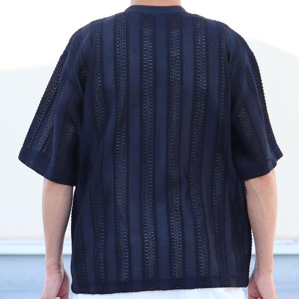 テック ラッセル レース ハーフスリーブ Tシャツ【MADE IN JAPAN】『日本製』/ Upscape Audience [AUD6423] | Audience | 17