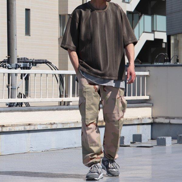 テック ラッセル レース ハーフスリーブ Tシャツ【MADE IN JAPAN】『日本製』/ Upscape Audience [AUD6423] | Audience | 05