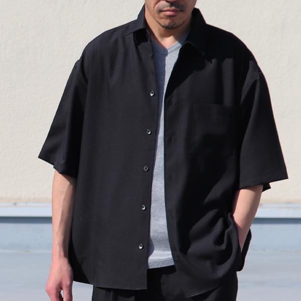 オーディエンス Upscape Audience レギュラーカラーシャツ ハーフスリーブ Reflax Linon リフラクス リノン 日本製 メンズ AUD6426 | Audience | 12