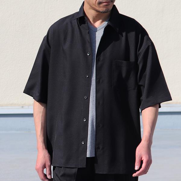 オーディエンス Upscape Audience レギュラーカラーシャツ ハーフスリーブ Reflax Linon リフラクス リノン 日本製 メンズ AUD6426 | Audience | 13