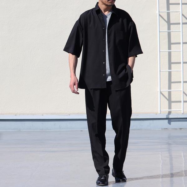 オーディエンス Upscape Audience レギュラーカラーシャツ ハーフスリーブ Reflax Linon リフラクス リノン 日本製 メンズ AUD6426 | Audience | 15