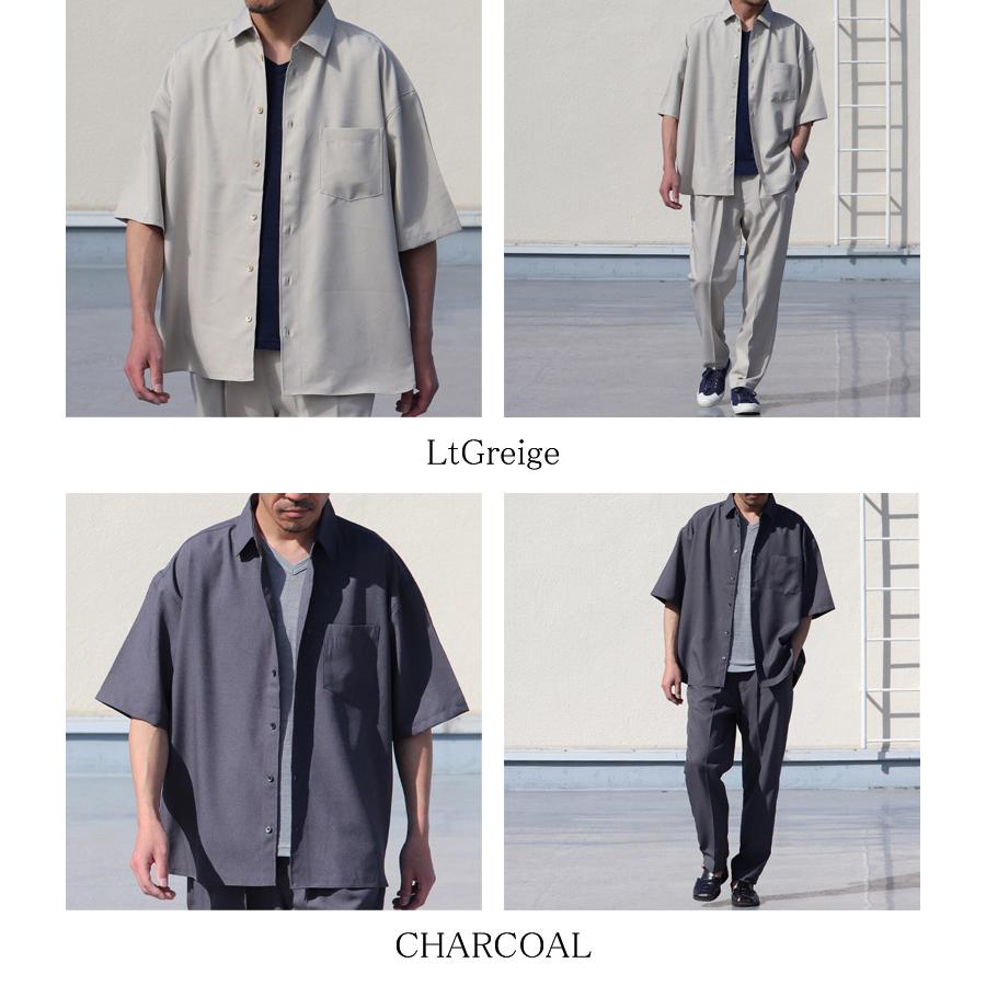 オーディエンス Upscape Audience レギュラーカラーシャツ ハーフスリーブ Reflax Linon リフラクス リノン 日本製 メンズ AUD6426 | Audience | 16