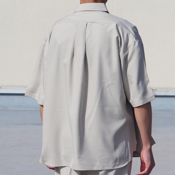 オーディエンス Upscape Audience レギュラーカラーシャツ ハーフスリーブ Reflax Linon リフラクス リノン 日本製 メンズ AUD6426 | Audience | 04