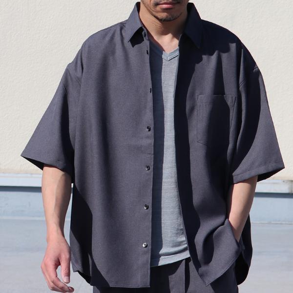 オーディエンス Upscape Audience レギュラーカラーシャツ ハーフスリーブ Reflax Linon リフラクス リノン 日本製 メンズ AUD6426 | Audience | 06